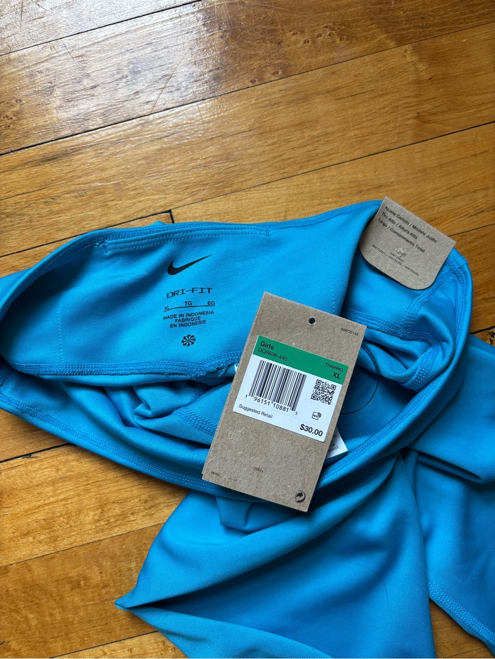 NWT Girls XL Nike Dri-Fit Leggings